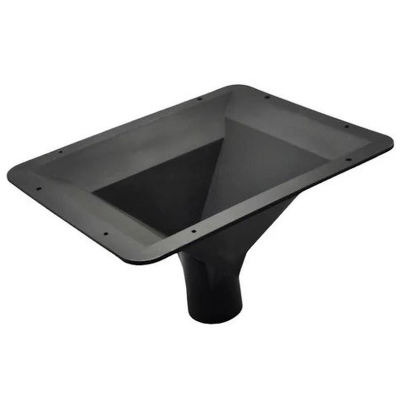 Difusor trompeta cuadrada de rosca para driver