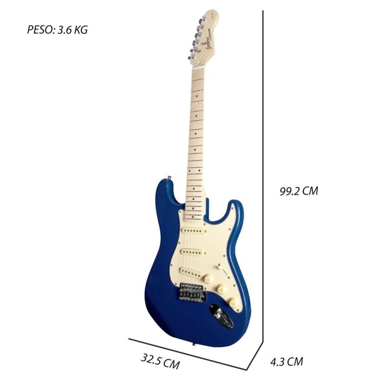 Paquete Guitarra Electrica 026-SK Jethro By STEELPRO