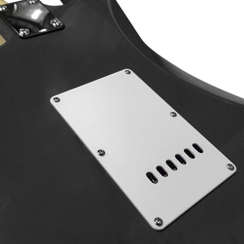 Guitarra electrica negra con blanco qte sss