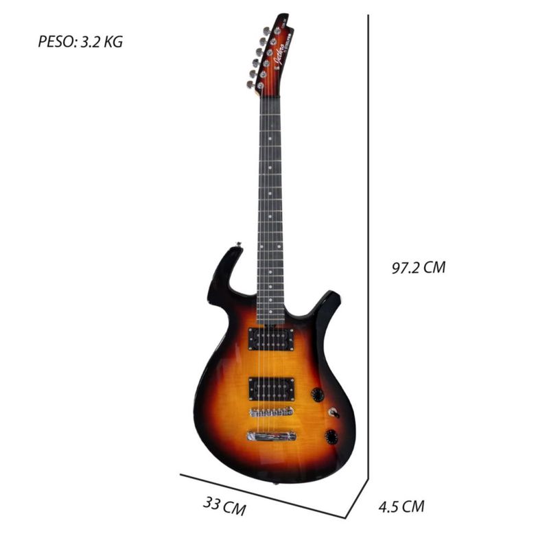 Paquete Guitarra Electrica 038-SK Jethro