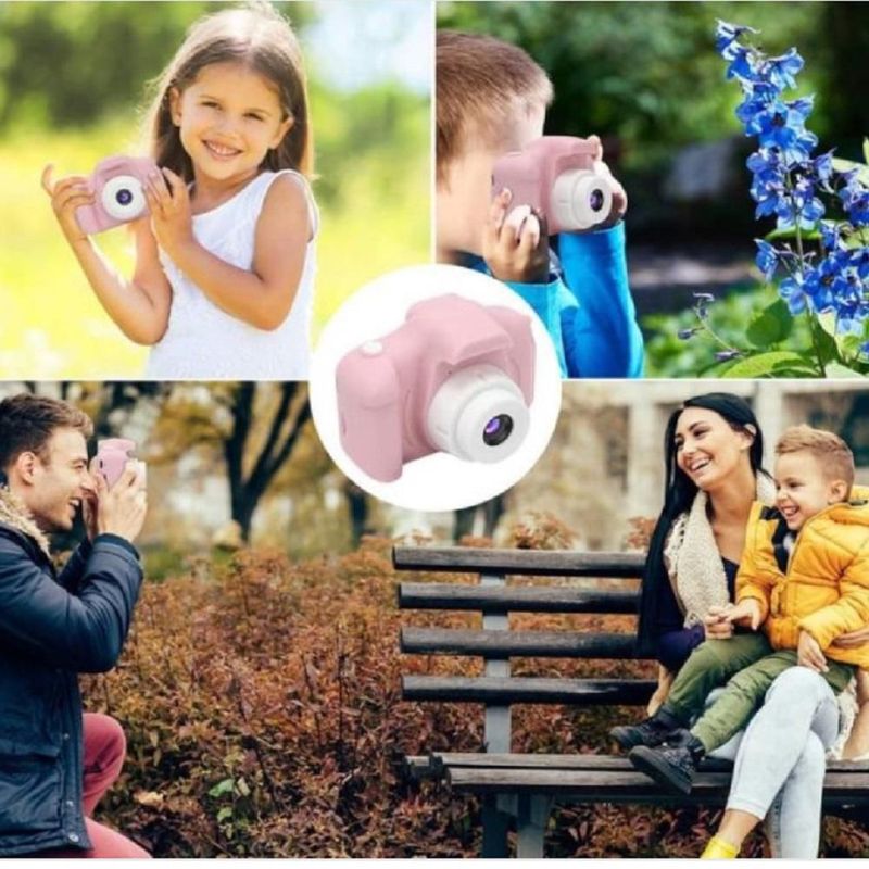 Camara Digital Niños Uso Rudo Rosa