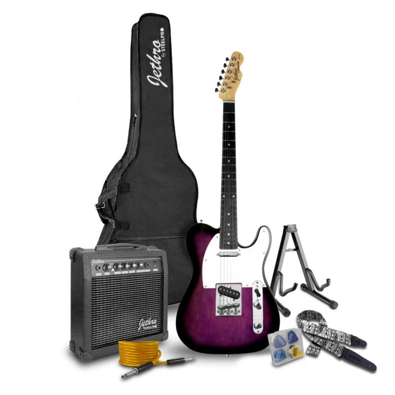 Paquete Guitarra Electrica 030-SK Jethro Steelpro