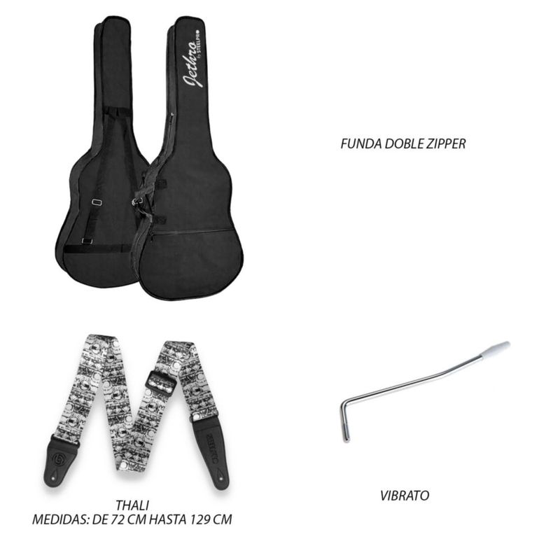 Paquete Guitarra Electrica 062-SK Jethro STEELPRO