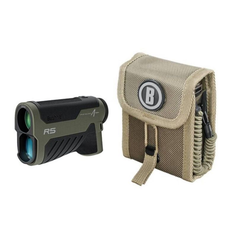 Telemetro Láser Bushnell R5 2000 Rangefinder Verde con ARC y Balística Avanzada
