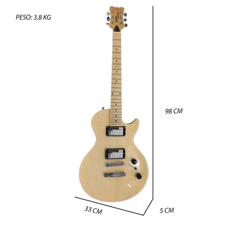 Paquete Guitarra Electrica 035-SK Jethro STEELPRO
