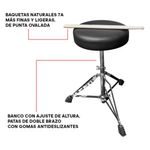 Batería Electrónica 10 Cuerpos Bluetooth Nitro 9.1 Steelpro