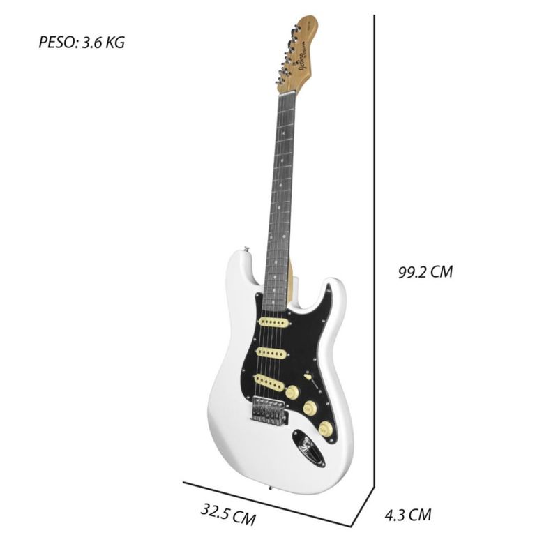 Paquete Guitarra Electrica 023-SK Jethro By STEELPRO