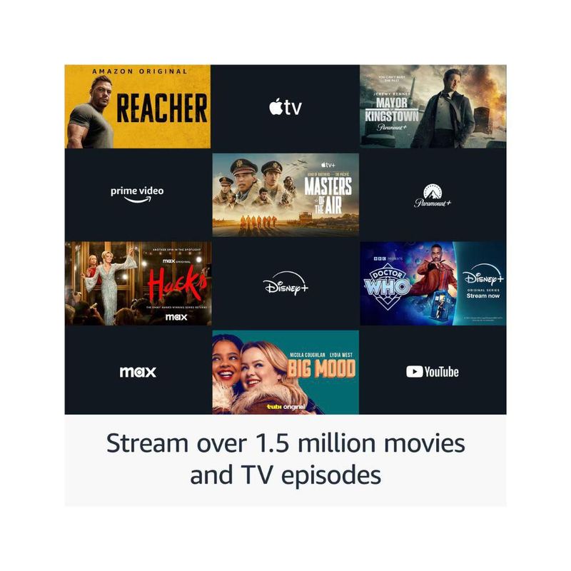 Amazon Fire TV Stick 4K (Nuevo Modelo) – Streaming 4K UHD, Wi-Fi 6, Control por Voz Alexa, HDR10+, Dolby Vision