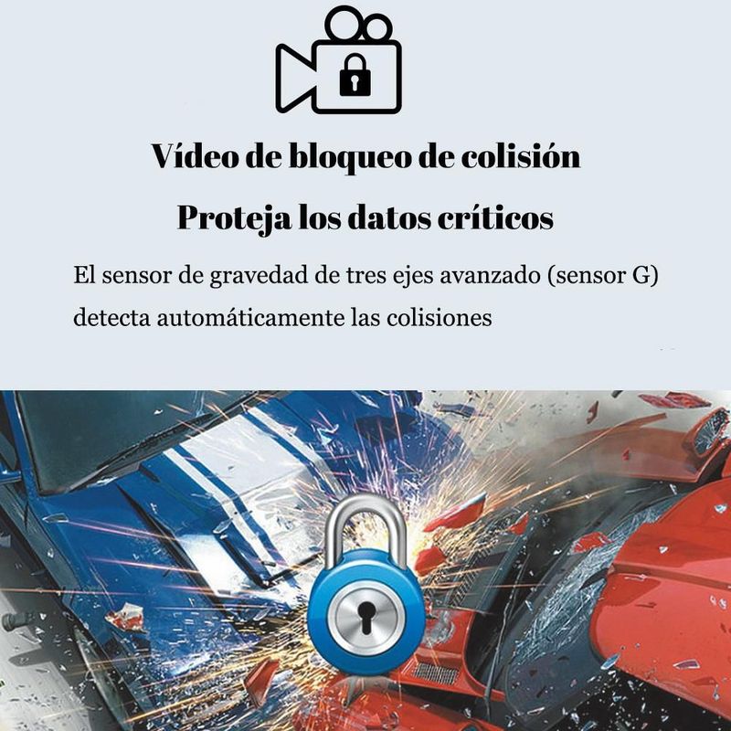 DVR para Auto y Moto con Pantalla Android y ADAS - Dash Cam con Alerta de Radar y Grabación en Full HD para Coche, Camión o Moto.HOGAWAY