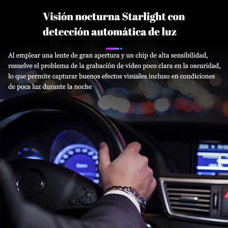 DVR para Auto y Moto con Pantalla Android y ADAS - Dash Cam con Alerta de Radar y Grabación en Full HD para Coche, Camión o Moto.HOGAWAY