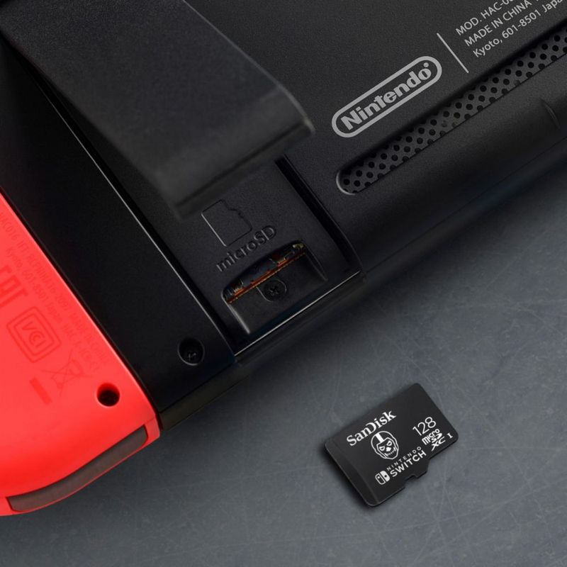Tarjeta de memoria SanDisk 128GB microSDXC para Nintendo Switch
