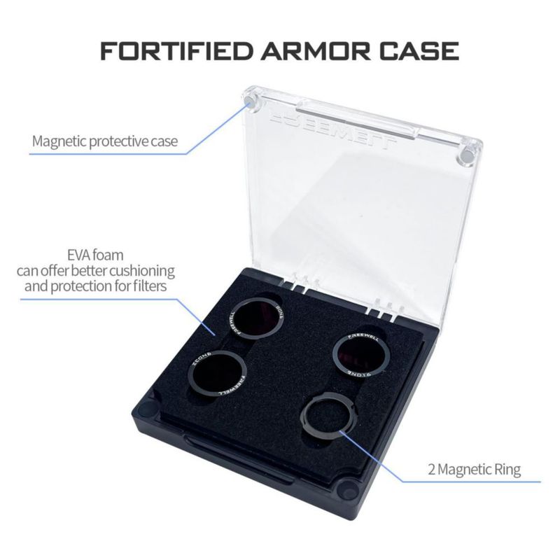 Filtros magnéticos FREEWELL para DJI Neo paquete de 3 ND8 ND16 ND32