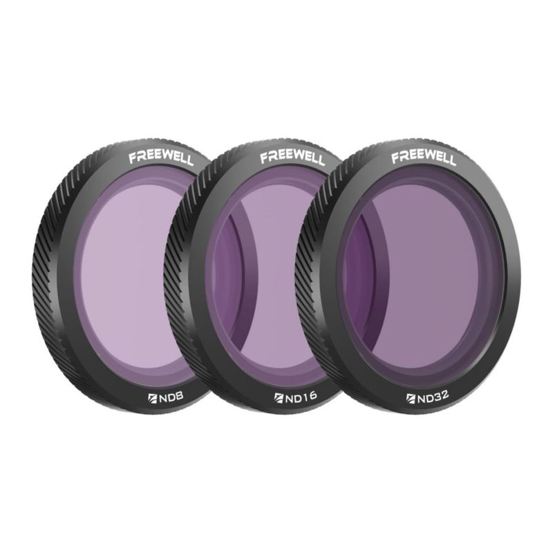 Filtros magnéticos FREEWELL para DJI Neo paquete de 3 ND8 ND16 ND32