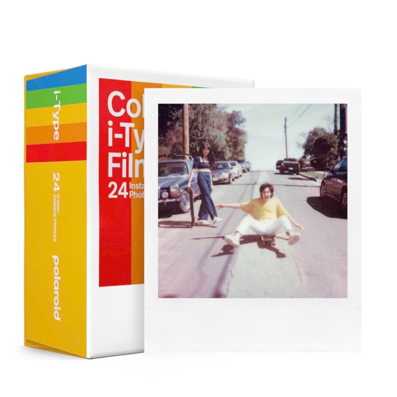Película Polaroid Color I-Type paquete triple 24 fotos