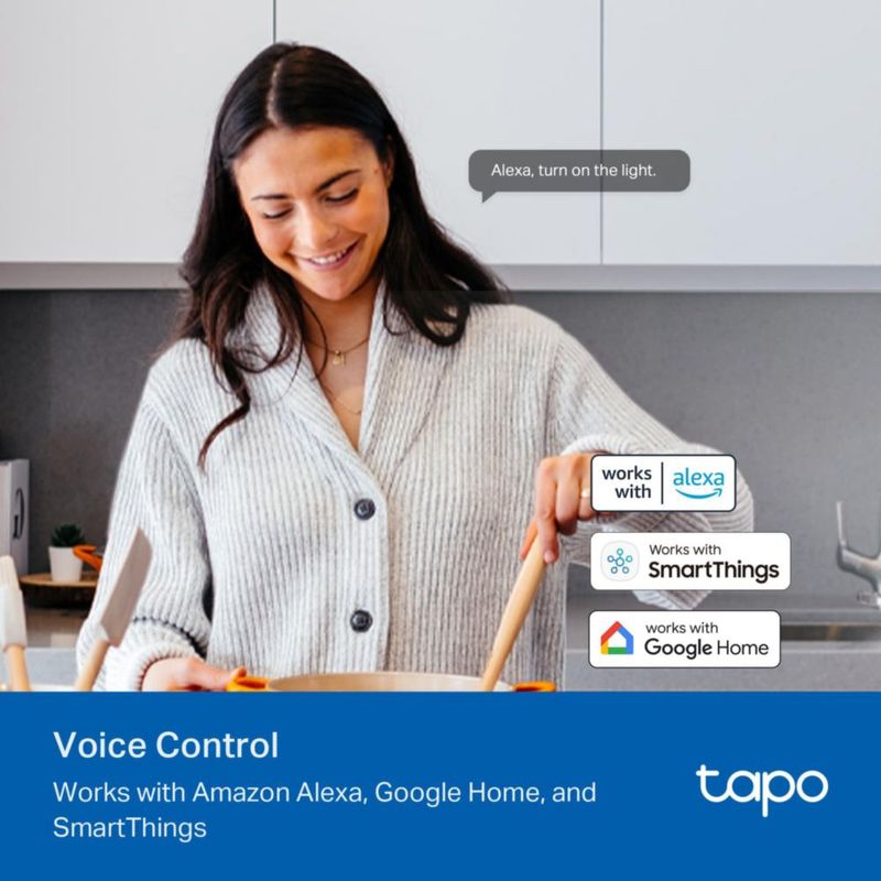 Interruptor de luz inteligente TP-Link Tapo S500 unipolar blanco paquete de 4