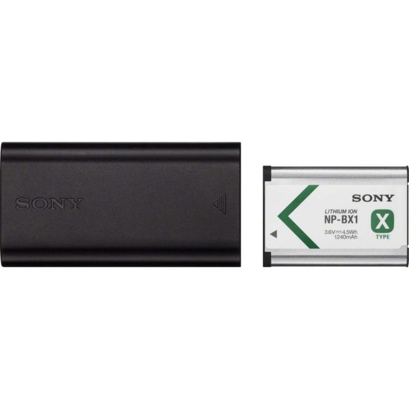 Kit de cargador DC de viaje Sony ACCTRDCX para NP-BX1 negro