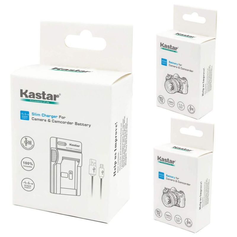 Cargador de batería de repuesto Kastar para Sony NP-BN1