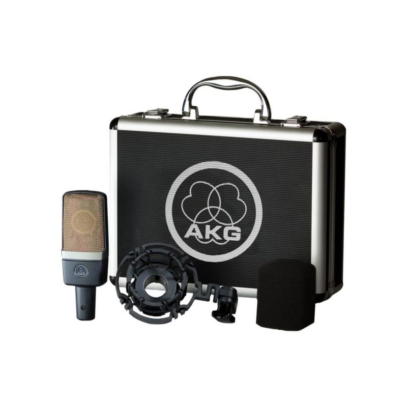 Micrófono AKG Pro Audio C214 con condensador de calidad de estudio
