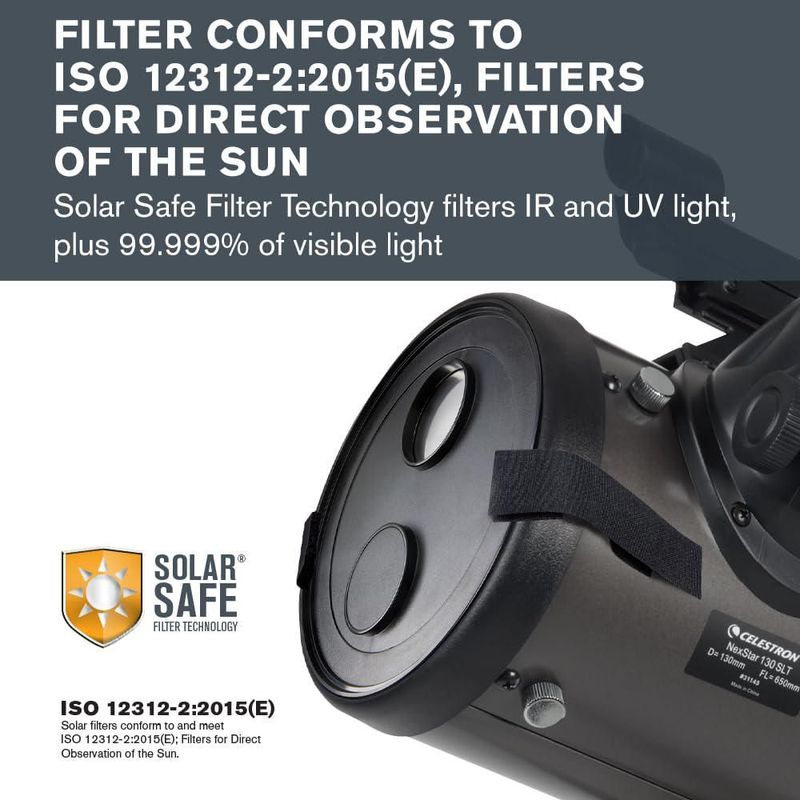 Filtro telescópico Celestron EclipSmart Safe Solar Eclipse