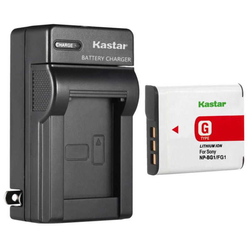 Cargador de pared de batería y corriente alterna para Sony NP-BG1 NP-FG1 tipo G
