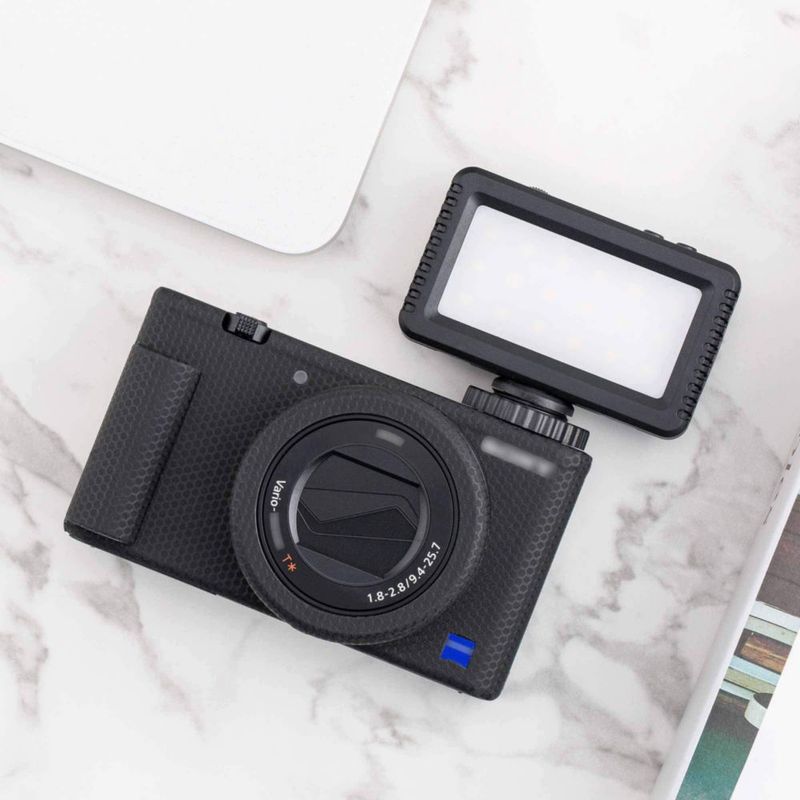 Luz LED de vídeo KIWIFOTOS Mini para Sony ZV-E10 II ZVE10 ZV-1F