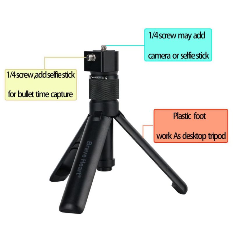 Trípode SALYMECONY Bullet Time Handle para cámaras insta360
