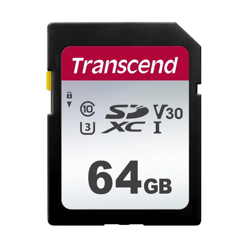 Tarjeta de memoria Transcend 64GB SDXC/SDHC 300S TS64GSDC300S
