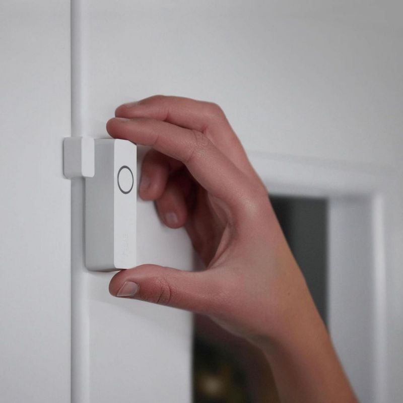 Sensor de contacto inteligente Philips Hue Secure blanco 1 paquete hecho para puertas y ventanas interiores requiere Hue Bridge funciona con la