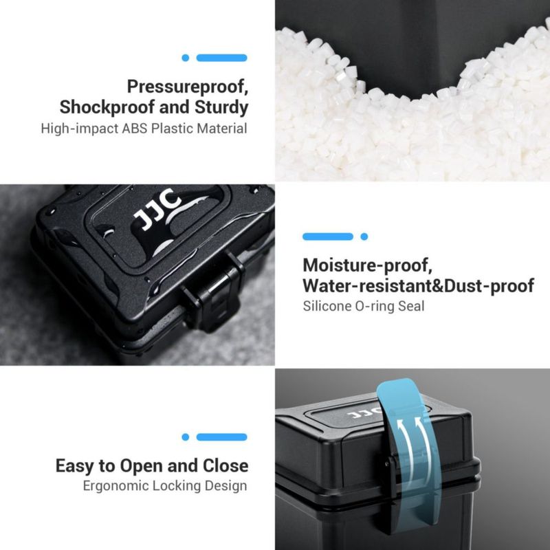 Funda de tarjeta de memoria con batería JJC para 4 Sony NP-BX1 Ricoh DB-110