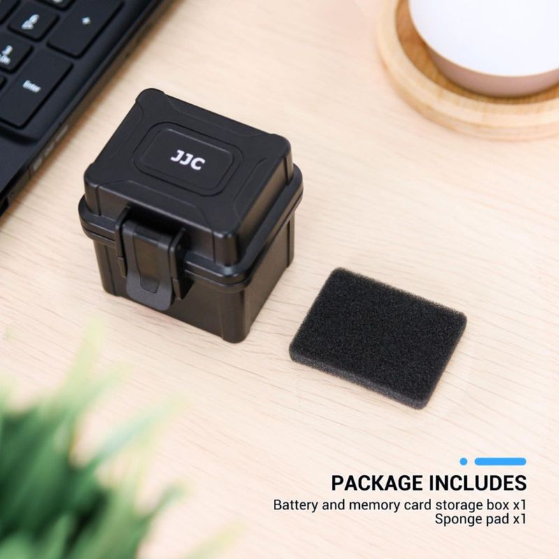 Funda de tarjeta de memoria con batería JJC para 4 Sony NP-BX1 Ricoh DB-110