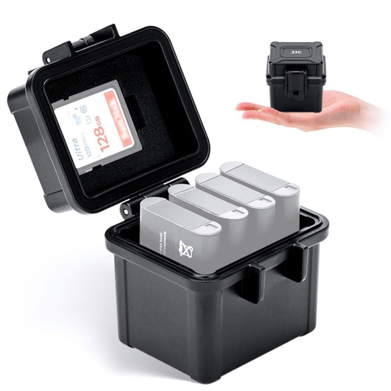 Funda de tarjeta de memoria con batería JJC para 4 Sony NP-BX1 Ricoh DB-110