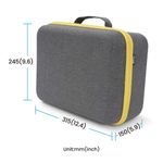 Funda de transporte para proyectores portátiles BenQ GV50 y GV31 con gran espacio