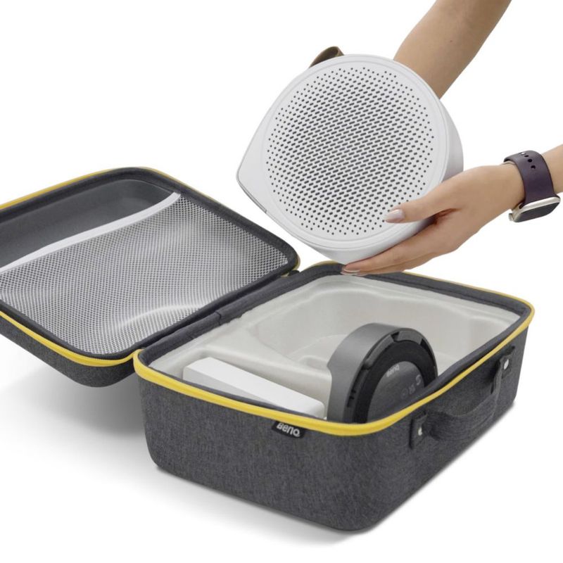 Funda de transporte para proyectores portátiles BenQ GV50 y GV31 con gran espacio