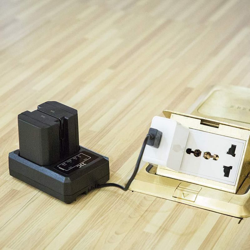 Cargador de batería JJC NP-FZ100 USB de doble ranura para cámaras Sony