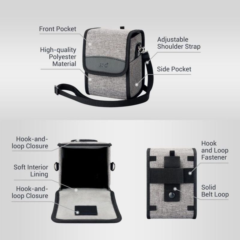 Funda de cámara JJC bolsa de viaje portátil para Fuji Fujifilm