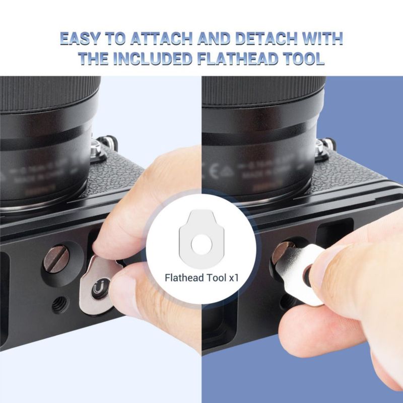 Soporte Hand Grip Secure Handle L para cámara Nikon Zf JJC