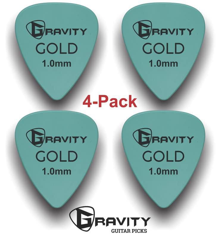 Púas para Guitarra Casafoyer Serie Oro 1.0 mm Paquete de 4