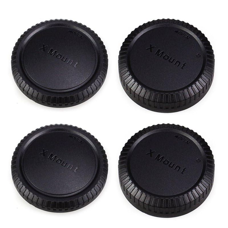 Kit de tapa y tapa de lente para cámara y lente Fujifilm con montura X