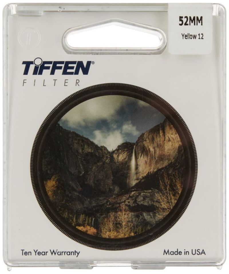 Filtro Tiffen 52 mm 12 (amarillo) para astrofotografía