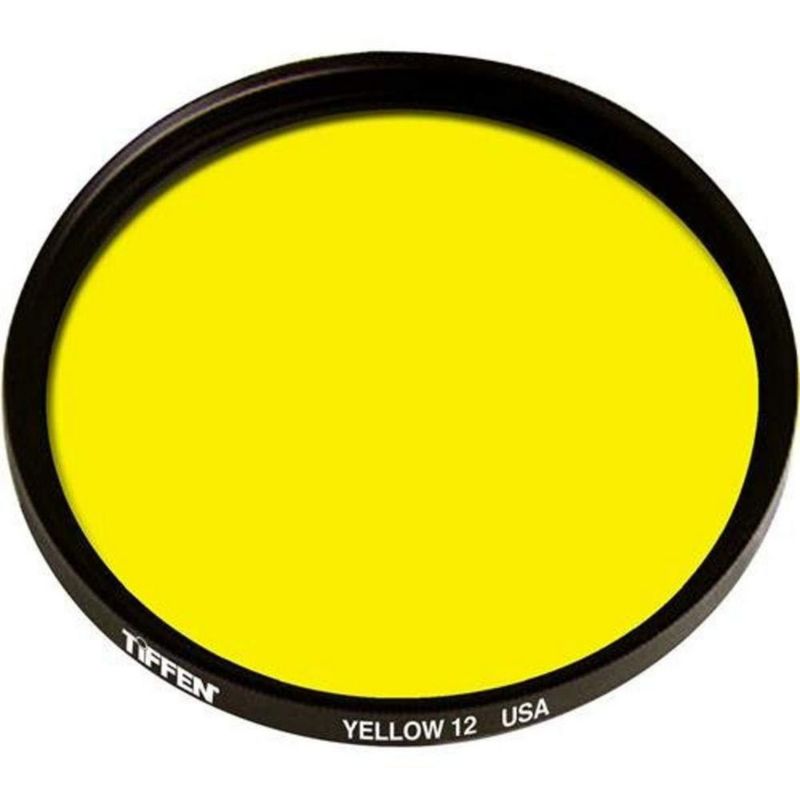 Filtro de lente de cámara Tiffen 58 mm 12 (amarillo)