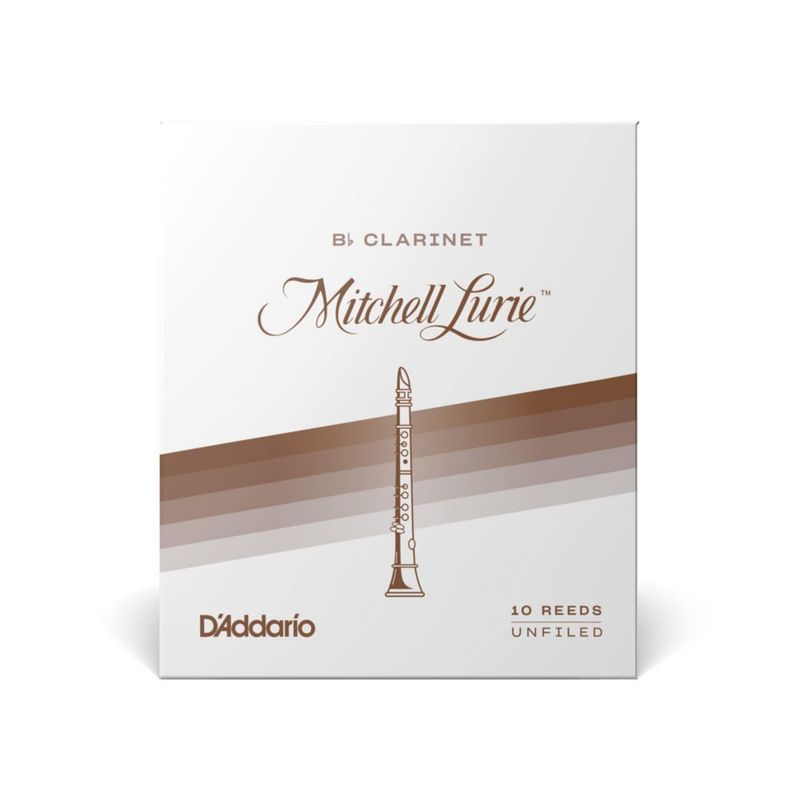 Cañas para clarinete D'Addario Mitchell Lurie Bb Strength 2 x10
