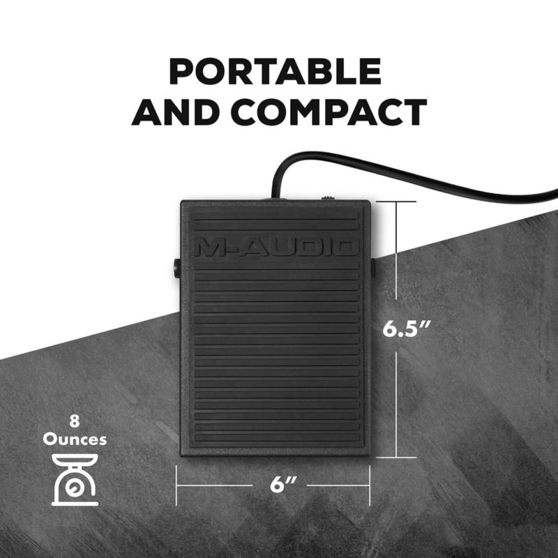Pedal de Sustain Universal M-AUDIO SP-1 para Teclados MIDI