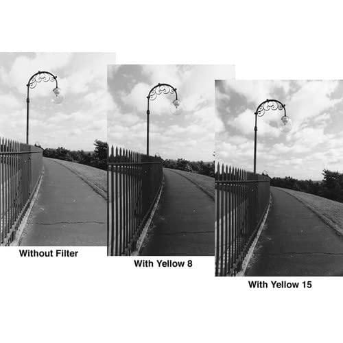 Filtro de lente de cámara Tiffen 43DY15 Deep Yellow 15 43mm