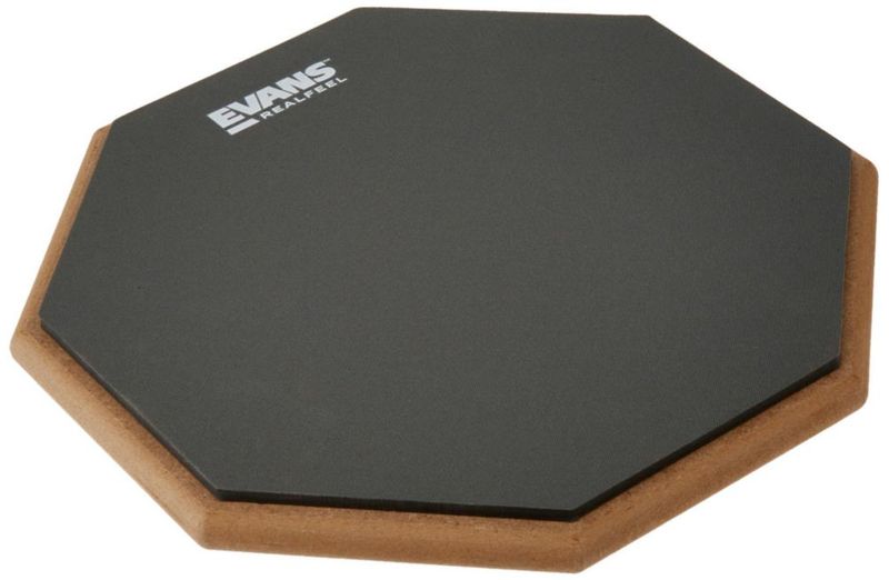 Almohadilla de entrenamiento de batería Evans RealFeel goma de mascar y neopreno 30 cm