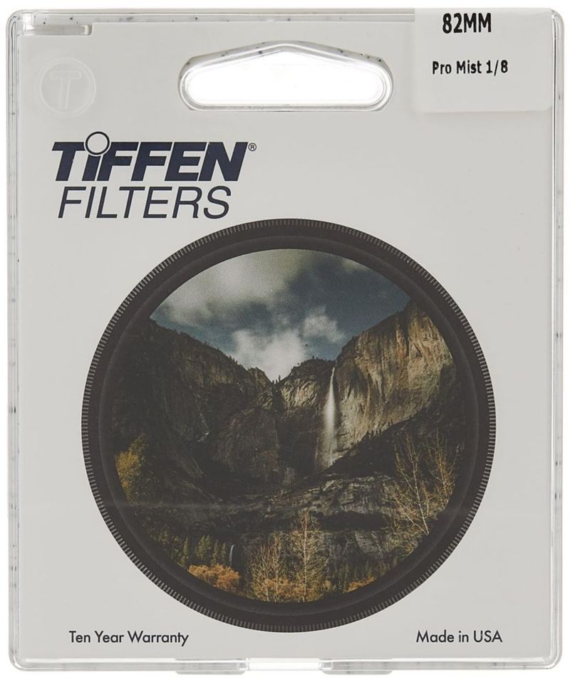 Filtro Tiffen Pro-Mist 1/8 82 mm para retratos y escenas