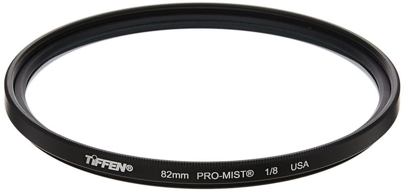 Filtro Tiffen Pro-Mist 1/8 82 mm para retratos y escenas