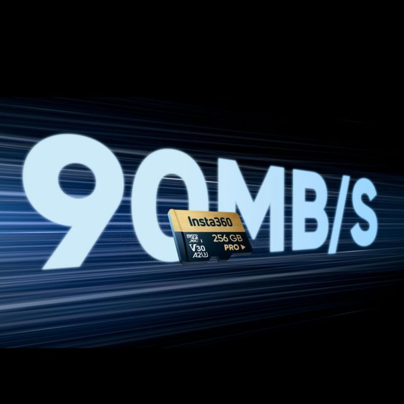 Tarjeta de memoria Insta360 PRO microSDXC 256GB V30 A2 UHS-I