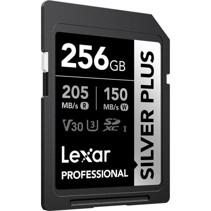 Tarjeta de memoria Lexar Silver Plus 256 GB SDXC UHS-I
