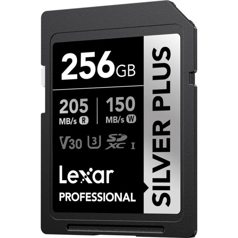 Tarjeta de memoria Lexar Silver Plus 256 GB SDXC UHS-I