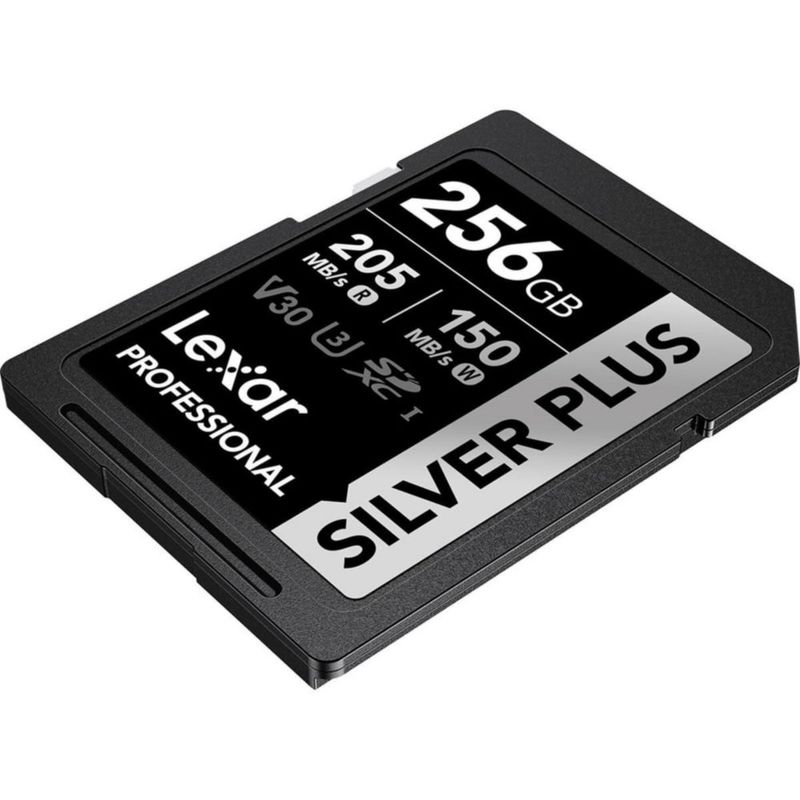 Tarjeta de memoria Lexar Silver Plus 256 GB SDXC UHS-I